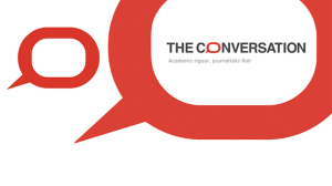 The Conversation logo.